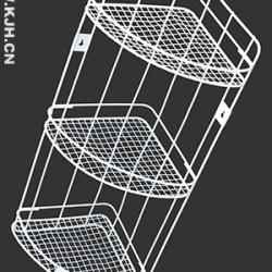 1027格網三層角架