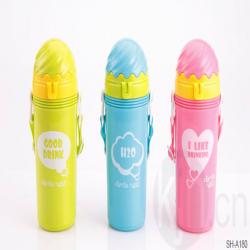 樂彩大號(hào)雪糕兒童水壺
