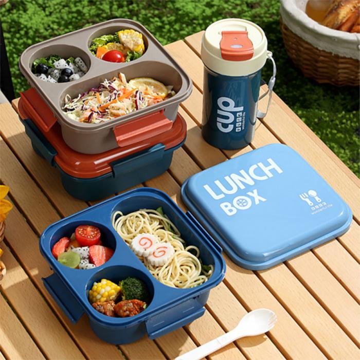 北歐雙圓套裝飯盒(飯